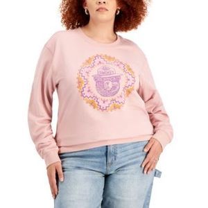 MSRP $44 Mad Engine Trendy Plus Size Smokey The Bear Graphic Pullover Size 3X